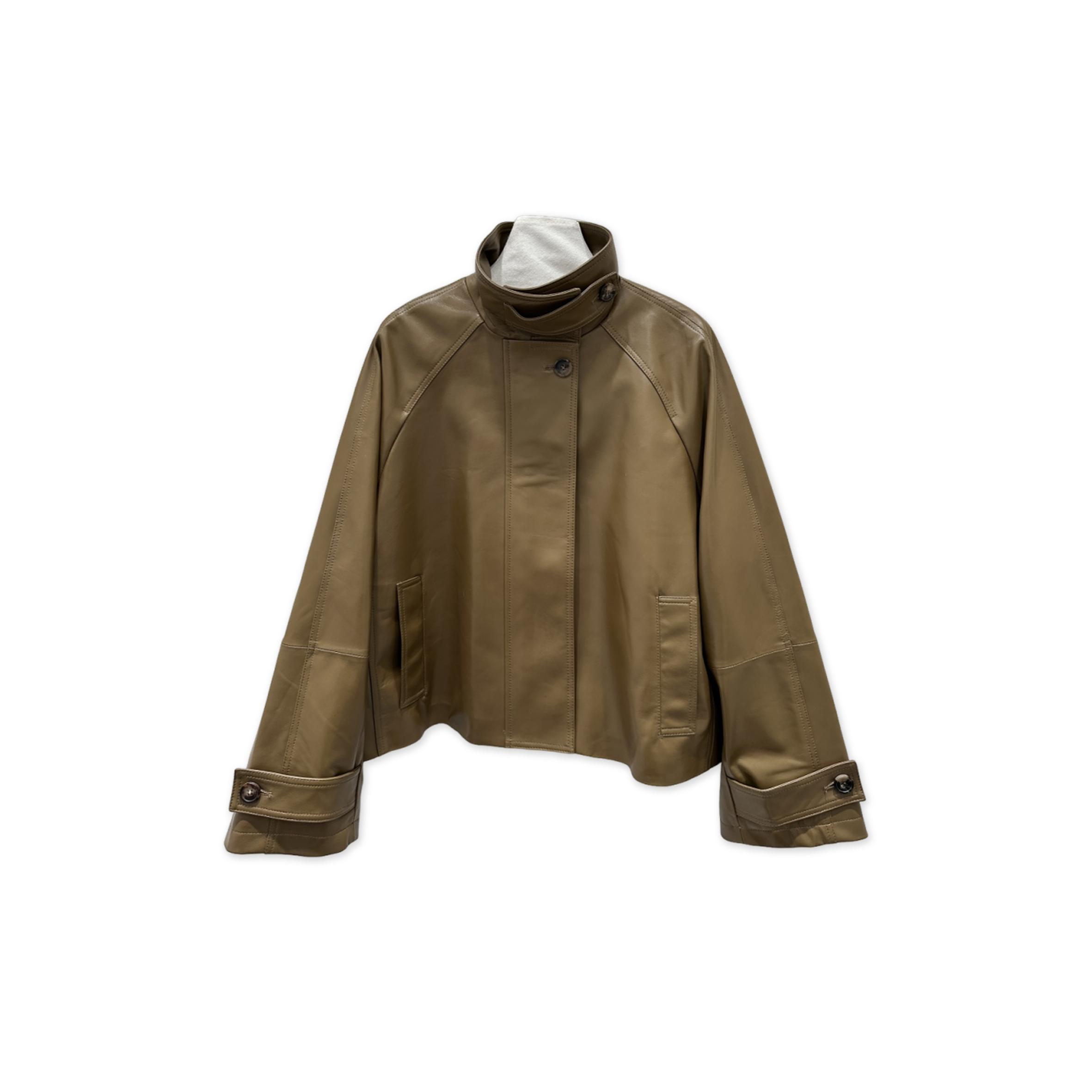 LOEWE SHORT PARKA IN NAPPA CALFSKIN S359Y34LAA
